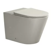 PACO WC pan for combi toilet, Rimless, 61x38cm, P-Trap/S-Trap, ivory - Bež - Sapho - 24 - Keramika - Classic - 14