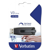 USB ključek 128GB Verbatim StoreNGo V3 črn 3.0