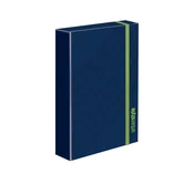 S-Cool Fascikla sa gumom Premium Fallin stars 31x24x4.5cm, SC2769, Teget