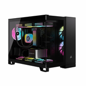 Corsair Corsair 2500X RGB Micro Tower Črna