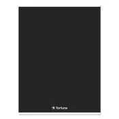 Bilježnica, kvadratna FORTUNA Monocolor A/5, 32 lista, crna 27-32 01.08666