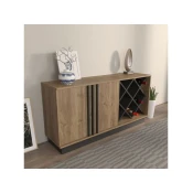 Hanah Home Komoda Luna, 70x40x148 cm, boja oraha