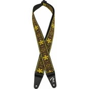 Fender Pasadena Woven Strap Yellow Wallflower Tekstilni remen za gitaru (Kao novo)