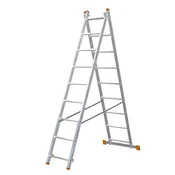 Merdevine aluminijumske kombinovane na izvlacenje 2 x 9