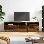 TV ormaric boja dimljenog hrasta 150x30x44,5 cm