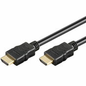Goobay HDMI (M tip A) / HDMI (M tip A) 2.0b kabel, crni, pozlaćeni, 3 m
