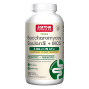 Jarrow Formulas Jarrow Saccharomyces Boulardii + MOS, probiotiki, 5 milijard CFU, 90 rastlinskih kapsul