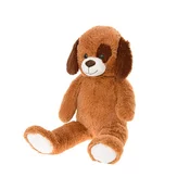 Plush Friends pes plišast 80cm temno rjav