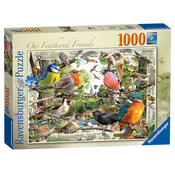 Ravensburger Puzzle - Naši pernati prijatelji 1000 kosov