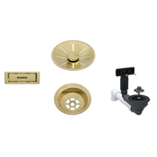 Odtok enojni Blanco InFino 207423 satin gold
