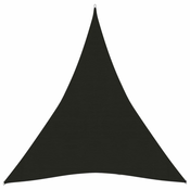Jedro za zaštitu od sunca 160 g/m2 crno 4 x 5 x 5 m HDPE