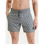 RVCA Kopalne hlače Freeport M1072RFT Siva Regular Fit