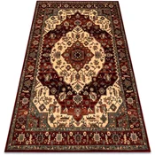 Rugsx Preproga volna KASHQAI 4377 300 ornament bordo 200x300 cm Bordo