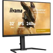 iiyama G-Master GB3290QSU-B1 Gold Phoenix, gaming monitor - 31.5 - black (matt), QHD, IPS, Free-Sync-Premium, 240Hz panel