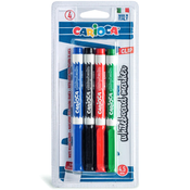 Carioca Whiteboard 4-delni komplet flomastrov za tablo 4,5mm