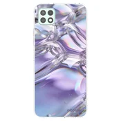 Silikonski prozorni ovitek za Samsung Galaxy A22 A226B 5G - Iridescent bubbles