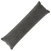 vidaXL Prevleka za blazino HOUTEN Temno siva 40 x 145 cm Žamet