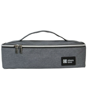 KikkaBoo termo izolovana torba za hranu Foody 28x10x8cm Dark Grey ( KKB20053 )
