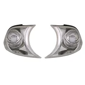 OEM Kristalni migavci BMW E46 kupe (99-01), Crni