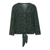 STREET ONE Bluza zelena / temno zelena