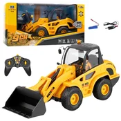 Huina 1:24 RC bager nakladalnik buldožer na daljinsko upravljanje