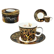 Carmani, skodelica za espresso 90 ml - Gustav Klimt/Drevo življenja