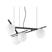 Ideal Lux - LED lestenec na kablu ATLAS 4xG9/3W/230V črn