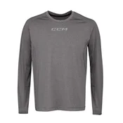 CCM Non Compression LS Tee Grey Senior L