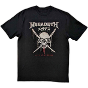 Megadeth Majica Crossed Swords Unisex Black L