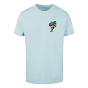 Mister Tee Majica  Flamingo modra/rumena/zelena/roza