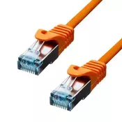 shumee ProXtend CAT6A S/FTP CU LSZH Ethernet kabel oranžen 1,5 m, 6ASFTP-015O