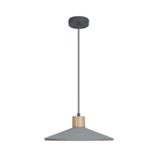 Ledvance - Viseca lampa na kablu DECOR CONCRETE 1xE27/15W/230V O 32 cm beton siva