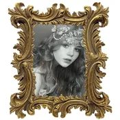 Casa Padrino baroque picture frame antique gold 13 x H. 18 cm - Antique style picture frame - Living room decoration - Desk decoration - Decoration accessories in baroque style