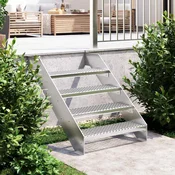 Rešetkasta stepenica 70 x 24 x 7 cm od pocincanog celika