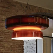 MARSET Bohemia LED-visoka svetilka, Triac, jantar - Dnevna soba/jedilnica - Dizajn - Plastika