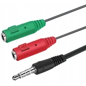 shumee Adapterski kabel mini vtičnica ZA slušalke