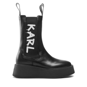 Karl Lagerfeld Zephyr Škornji 746945 Črna