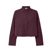 YAS Bluza YASLee vinsko rdeča