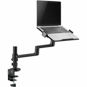 slomart opora za prenosnik, ebook in ipad neomounts ds20-425bl1 17,3 11,6