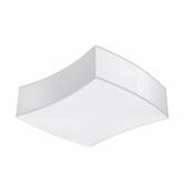 Sollux SL.1054 - Plafonsko svetlo SQUARE 2xE27/60W/230V belo