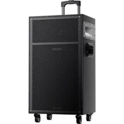 Newmine Bluetooth karaoke zvucnik sa 2 mikrofona N551, Crni