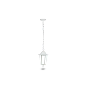Spoljni luster na lancu 1xE27/40W/230V IP44 bela