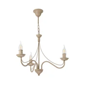 Luster na lancu ANTON 3xE14/60W/230V bež