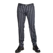 Unisex hlače Black Pistol - Close Pants Stripe Denim - Black/Grey - B-1-50-319-08