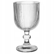 Altom Steklena skodelica s pecljem, prozorna, 370 ml, 1 kos. Selena