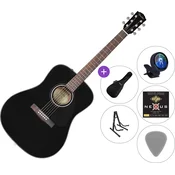Fender CD-60 V3 SET 2 Black Akustična gitara