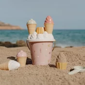 Little Dutch set za plažu Ice Cream Ocean Dreams Pink