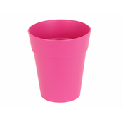 Pokrov za cvetlični lonec CAPRI ORCHID plastični d14x15cm