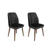 Hanah Home Set Trpezarijske stolice Dallas-557 V2, Antracit