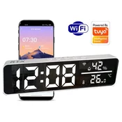 RTX velik LED senzor ure senzor temperature in vlažnosti WiFi Tuya